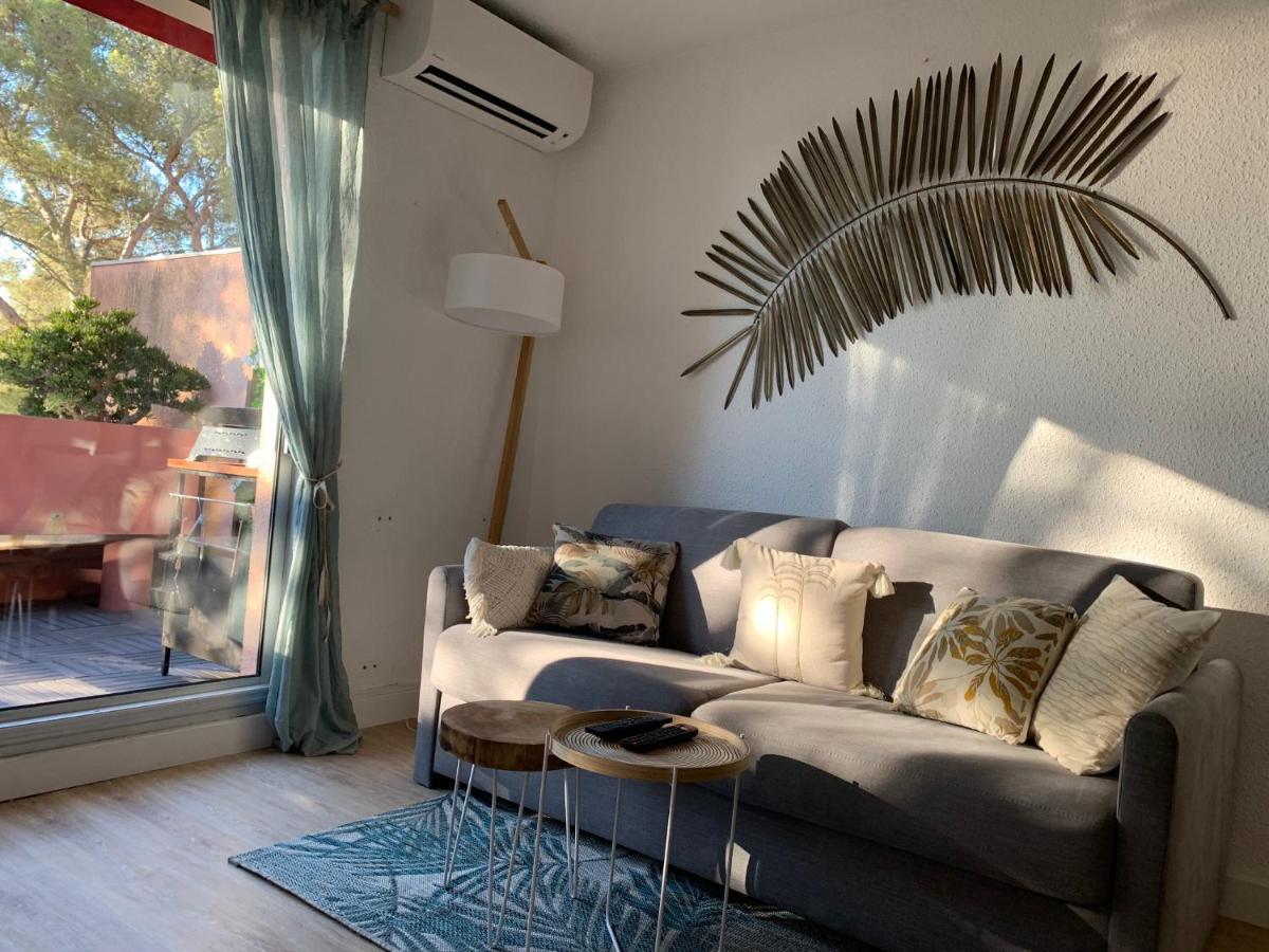 Jade - Appartement Climatise Vue Et Acces Mer Prive ลาแซน-ซูร์-แมร์ ภายนอก รูปภาพ