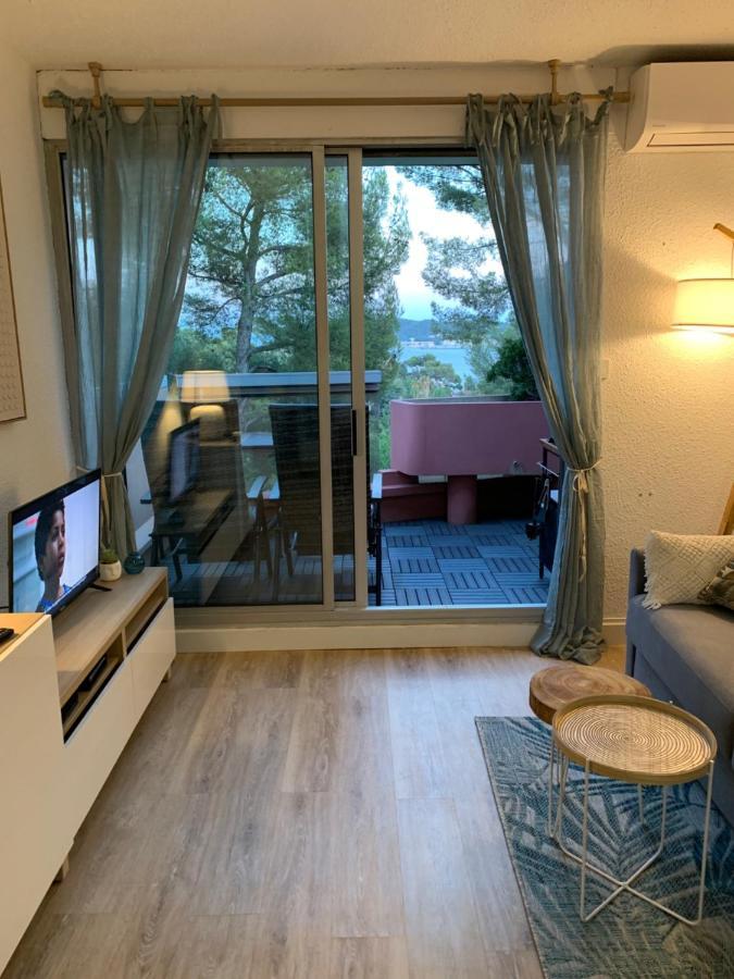 Jade - Appartement Climatise Vue Et Acces Mer Prive ลาแซน-ซูร์-แมร์ ภายนอก รูปภาพ